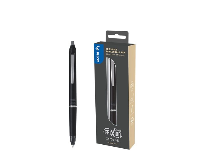 Pilot Στυλό Frixion Clicker Μαυρο Ball Zone 0.7mm Black