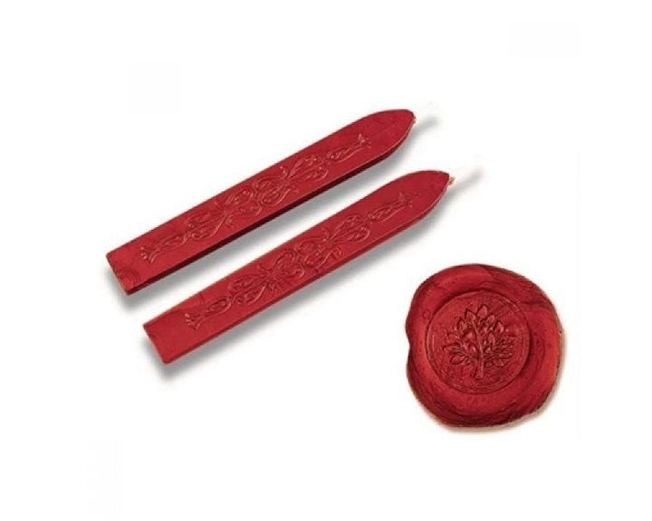 Βουλοκέρι 10cm με Φυτίλι Antique Red
