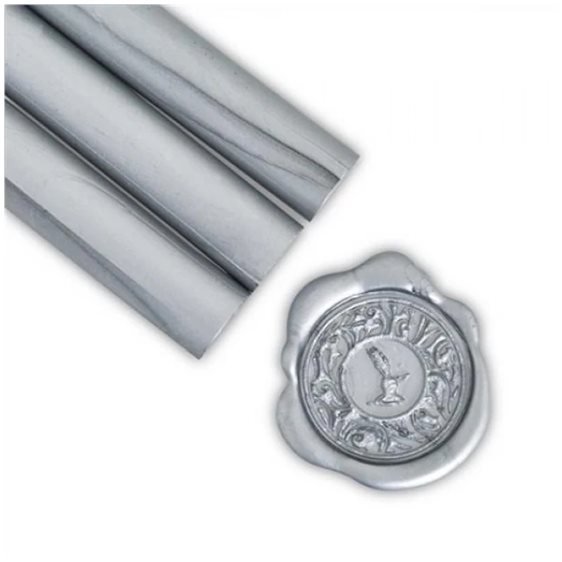 Βουλοκέρι 11cm Ράβδο Antique Silver