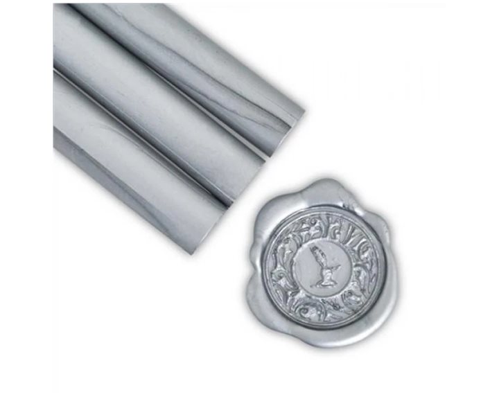 Βουλοκέρι 11cm Ράβδο Antique Silver