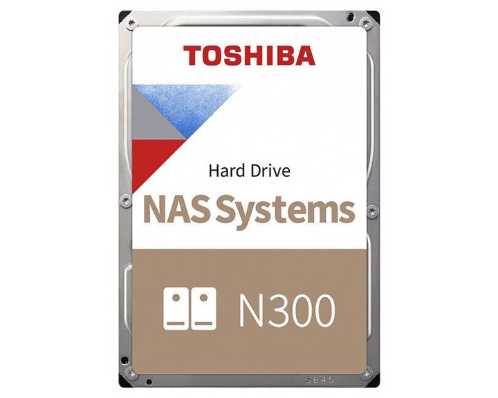 TOSHIBA HDD 3,5" 8TB NAS N300 MN10ADA800S, SATA3, 7200RPM, CACHE 512MB, BULK, 3YW.