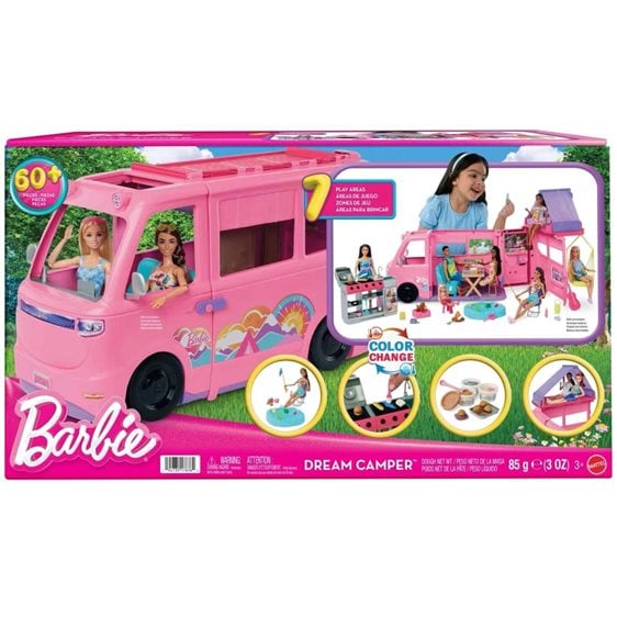 Mattel Barbie Νέο Τροχόσπιτο Αξεσουάρ για Κούκλα Doll Camper HRJ78