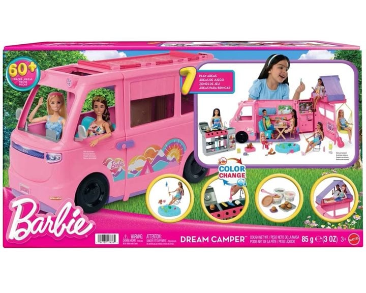 Mattel Barbie Νέο Τροχόσπιτο Αξεσουάρ για Κούκλα Doll Camper HRJ78