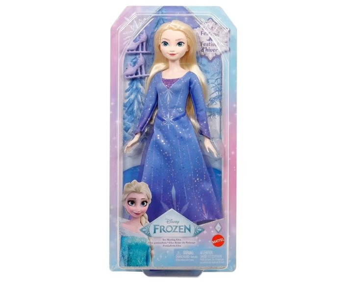 Mattel Disney Frozen Ice Skating Elsa Κούκλα JBG53
