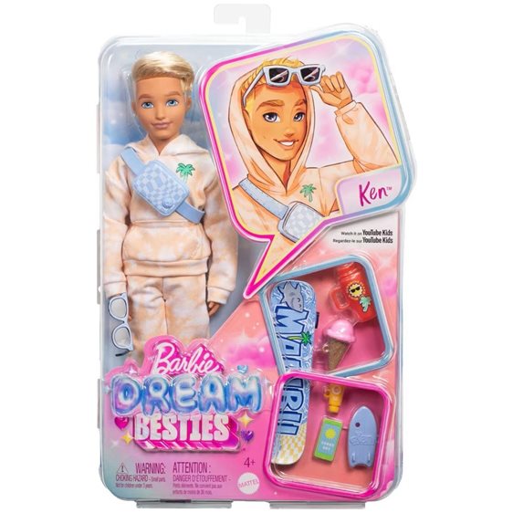 Mattel Barbie Dream Besties KEN Doll Κούκλα JDD75
