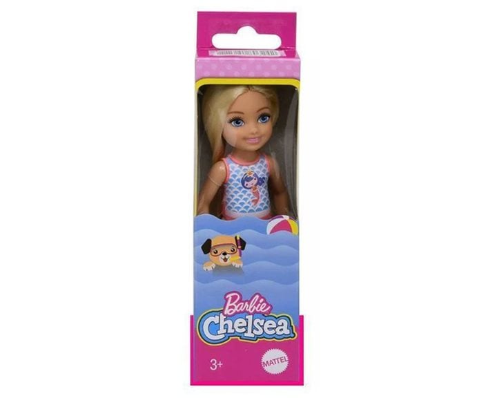 Mattel Barbie Chelsea Κούκλα Mermaid Swimsuit GLN73 / JBG70