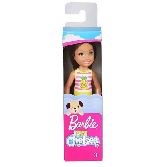 Mattel Barbie Chelsea Κούκλα Με Καφέ Μαλλιά GLN73 / JBG72