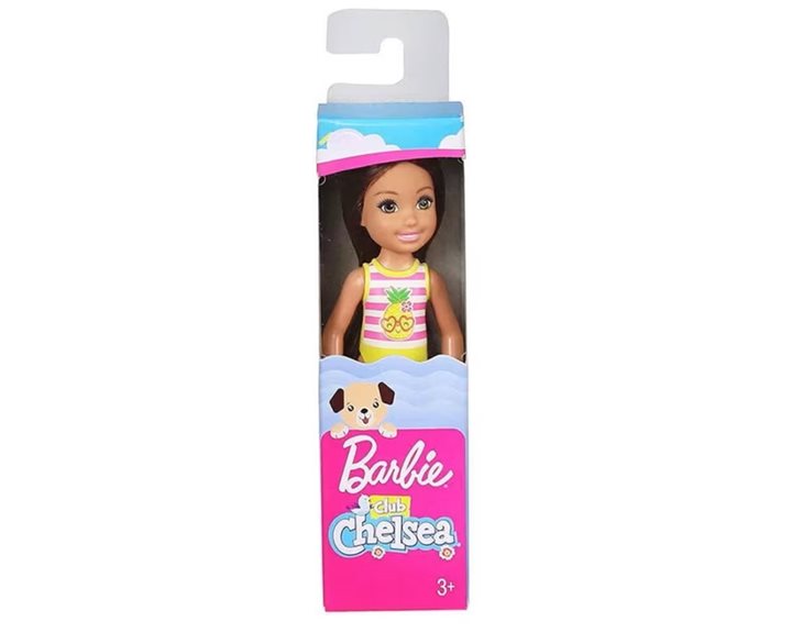 Mattel Barbie Chelsea Κούκλα Με Καφέ Μαλλιά GLN73 / JBG72