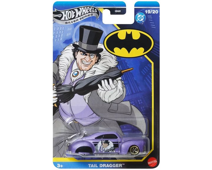 Mattel Hot Wheels HW Αυτοκινητάκια - Ταινίες - Batman HW BM Tail Dragger HDG89 / JBY25