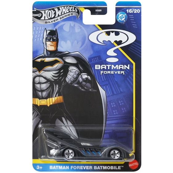 Mattel Hot Wheels HW Αυτοκινητάκια - Ταινίες - Batman HW BM Batman Forever Batmobile