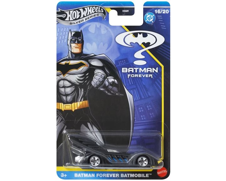 Mattel Hot Wheels HW Αυτοκινητάκια - Ταινίες - Batman HW BM Batman Forever Batmobile