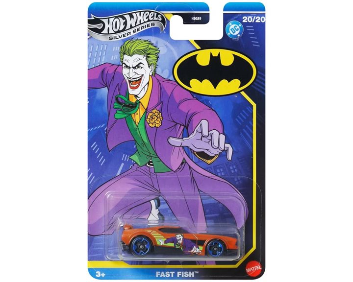 Mattel Hot Wheels HW Αυτοκινητάκια - Ταινίες - Batman HW BM Fast Fish