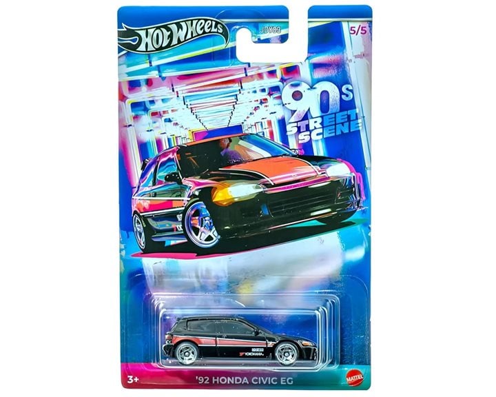 Mattel Hot Wheels '90S Street Scene Series '92 Honda Civic EG JDY83 / JCB56