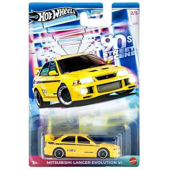 Mattel Hot Wheels '90S Street Scene Series Mitsubishi Lancer Evolution VI