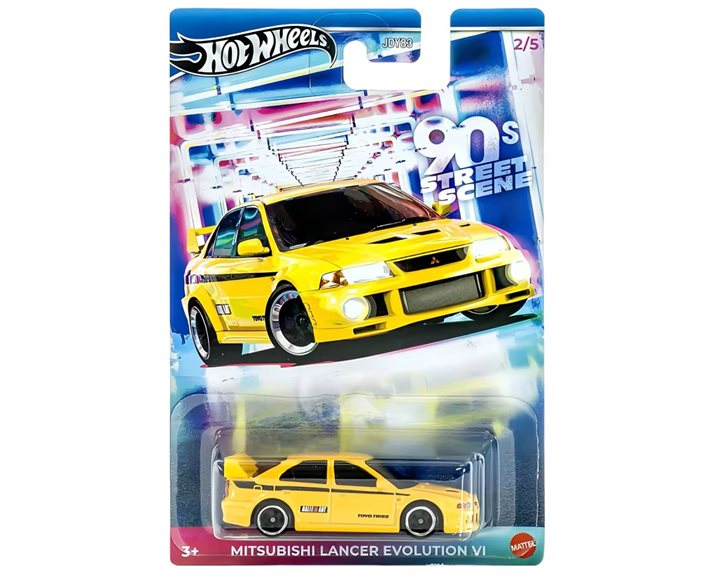 Mattel Hot Wheels '90S Street Scene Series Mitsubishi Lancer Evolution VI