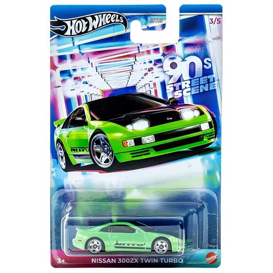 Mattel Hot Wheels '90S Street Scene Series Nissan 300ZX Twin Turbo