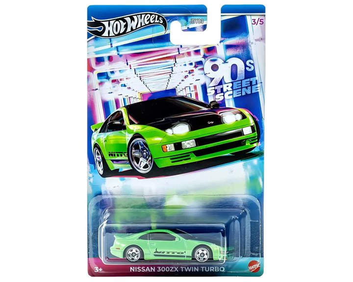 Mattel Hot Wheels '90S Street Scene Series Nissan 300ZX Twin Turbo