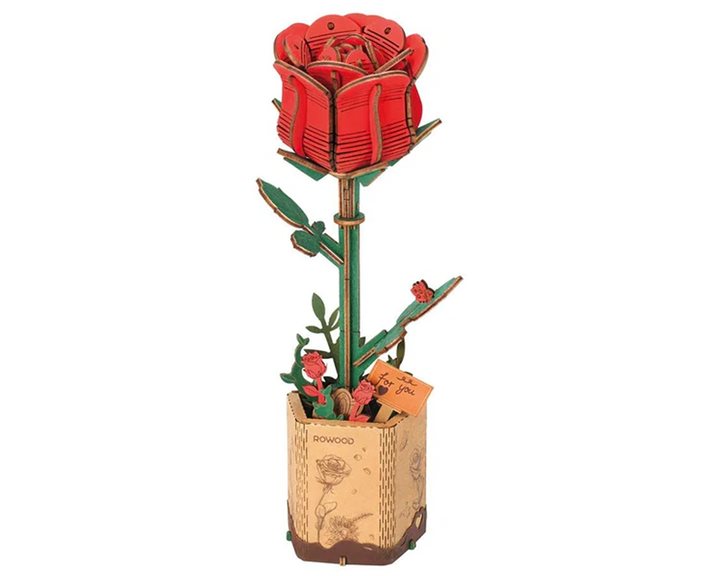 Robotime Κατασκευή Red Rose