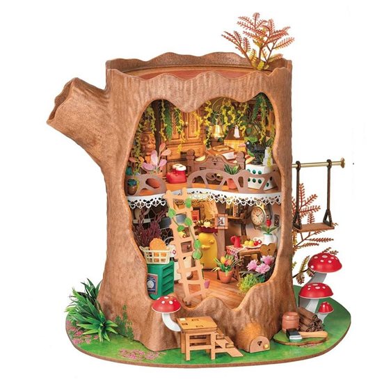 Robotime Κατασκευή Miniature House Fairytale Tree House