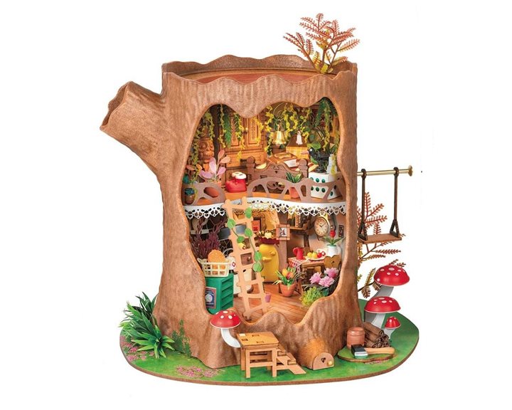 Robotime Κατασκευή Miniature House Fairytale Tree House