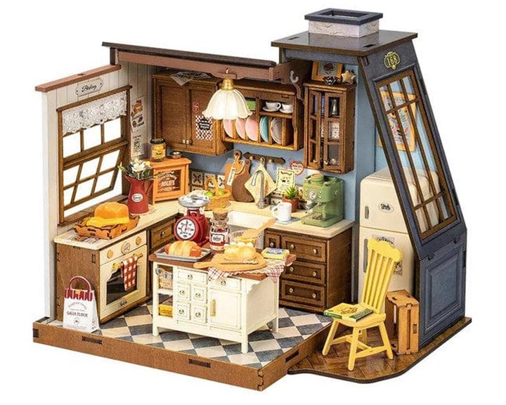 Robotime Κατασκευή Miniature House Baking Kitchen