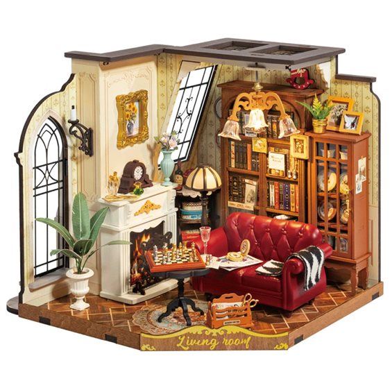 Robotime Κατασκευή Miniature House Catherine's Living Room