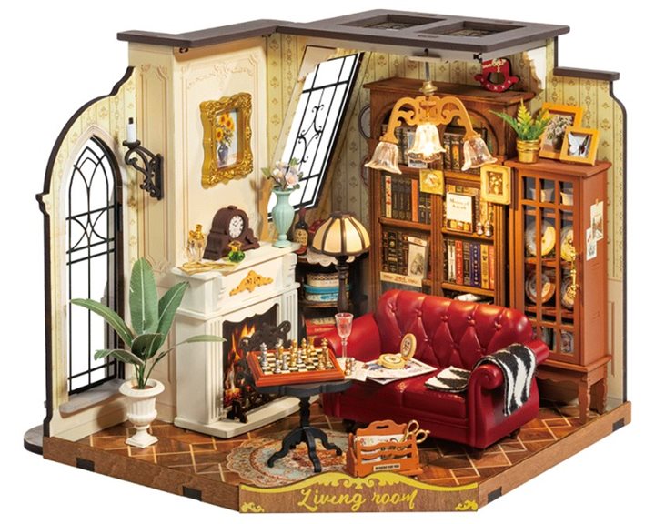 Robotime Κατασκευή Miniature House Catherine's Living Room