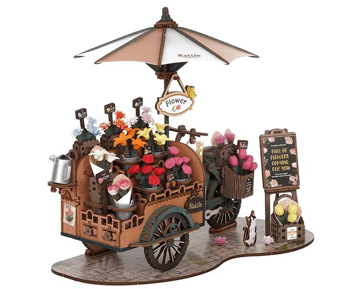 Robotime Κατασκευή 3D Creation Set Blossom Cart