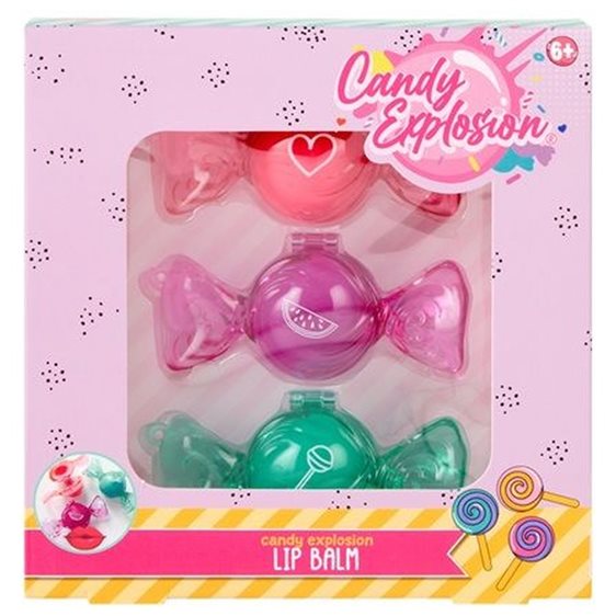 Creatit! Candy Lip Balm 3 σε 1 'Καραμέλα Βουτύρου