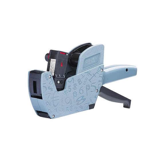 Deli Ετικετογράφος Μονός 8 ψηφίων 21,5χ12mm E7504 Grey