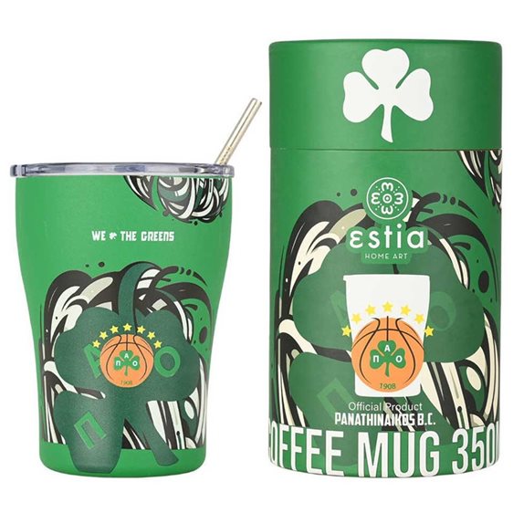 Estia Θερμός Coffee Mug WE THE GREENS 350Ml