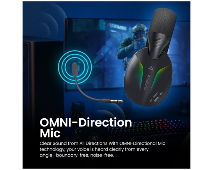 ARMAGGEDDON TRIMODE HEADPHONE COSMIC V ULTRACLEAR GRAVITY