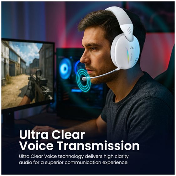 ARMAGGEDDON TRIMODE HEADPHONE COSMIC V ULTRACLEAR OZONE