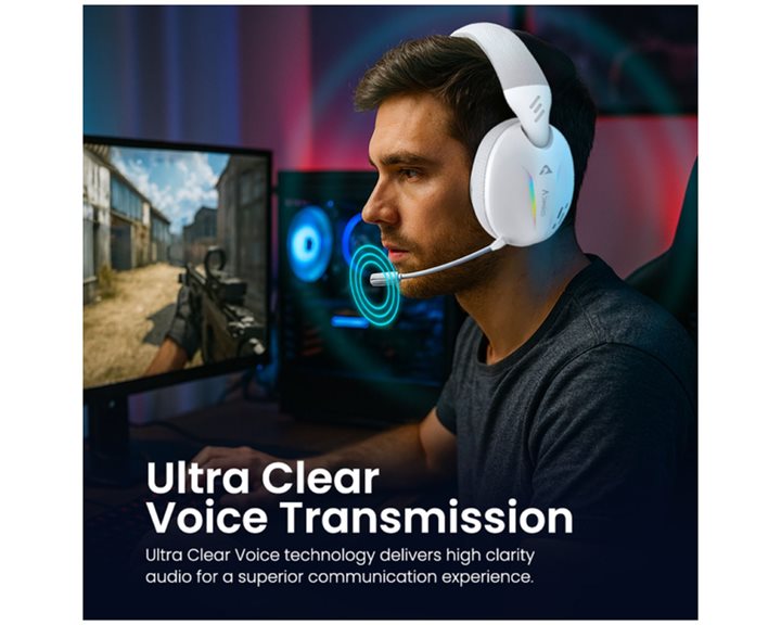 ARMAGGEDDON TRIMODE HEADPHONE COSMIC V ULTRACLEAR OZONE
