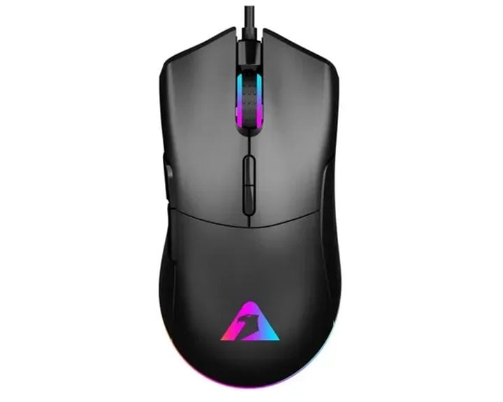 ARMAGGEDDON USB WIRED MACROABLE GAMING MOUSE FALCON V LK 12000CPI BLACK