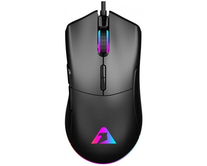 ARMAGGEDDON USB WIRED MACROABLE GAMING MOUSE FALCON V STEALTH 12000CPI BLACK