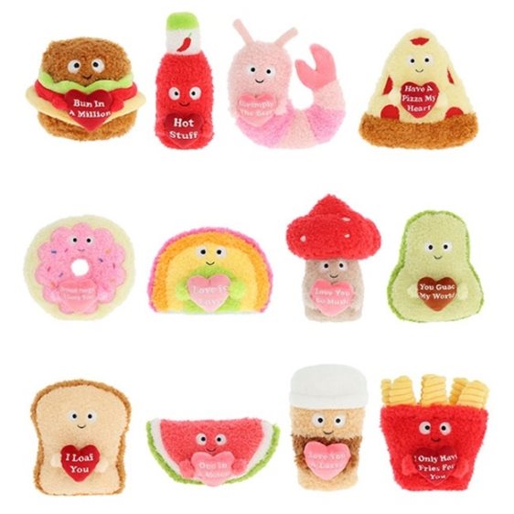 Keeleco Snackies Love Bites 12 Asstd 12 cm