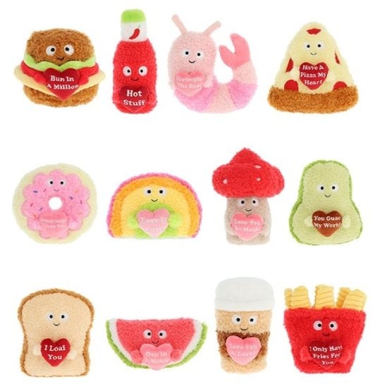 Keeleco Snackies Love Bites 12 Asstd 12 cm