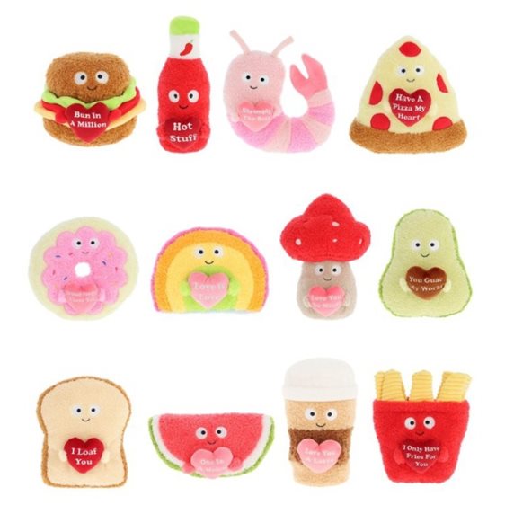 Keeleco Snackies Love Bites 12 Asstd 18 cm