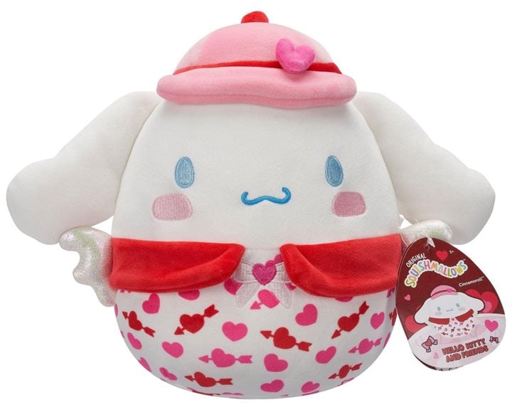 Squishmallows Λούτρινο 20cm Valentine