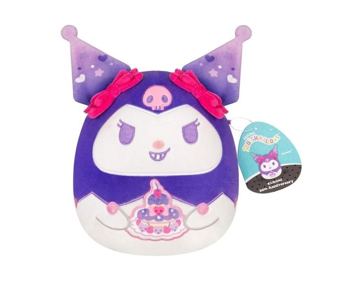 Squishmallows Λούτρινο 20cm Anniversary of Kuromi & My Melody 2σχ.