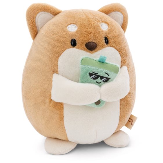 MyMochi Λούτρινο 27εκ. Σκυλάκι Hiro με Bubble tea