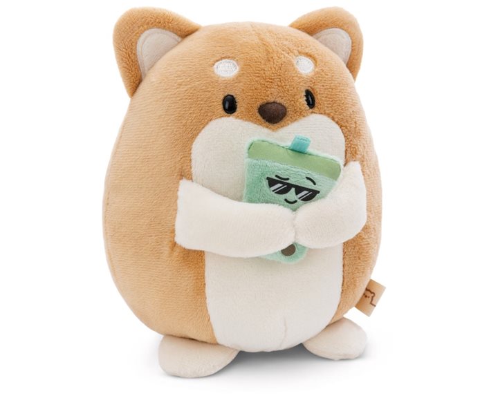 MyMochi Λούτρινο 27εκ. Σκυλάκι Hiro με Bubble tea