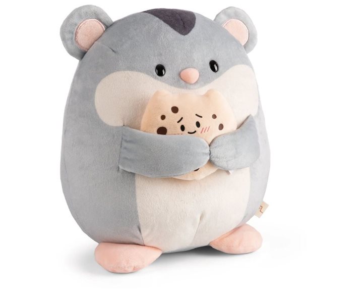 MyMochi Λούτρινο 27εκ. Hamster Shai με Cookie