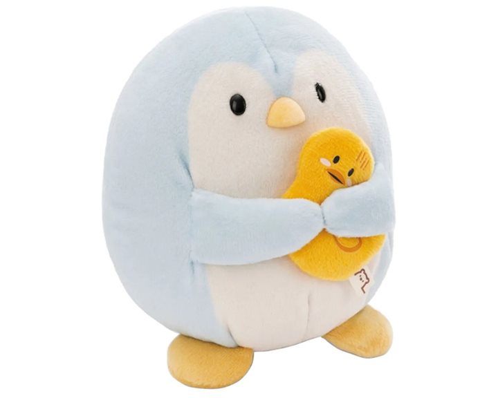 MyMochi Λούτρινο 27εκ. Πιγκουινάκι Waddle με Αξεσουάρ Παπάκι