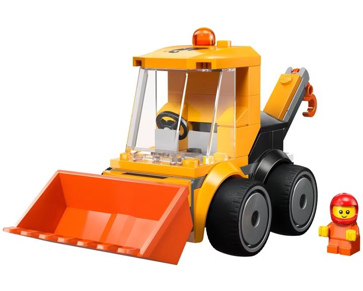 LEGO City Rides Construction Loader Μπουλντόζα 60483