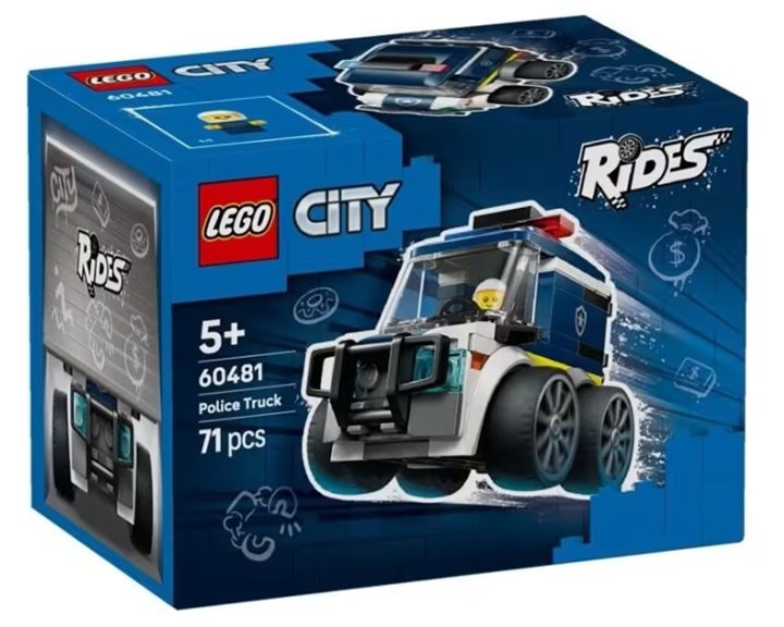 LEGO City Rides Police Truck Αστυνομικό 'Οχημα 60481
