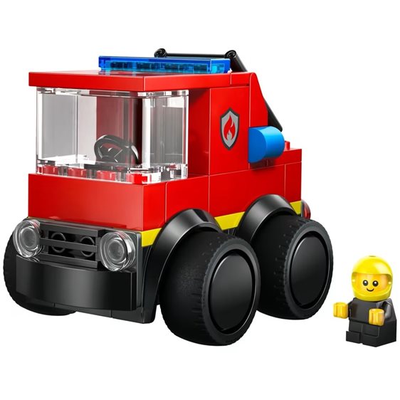 LEGO City Rides Fire Truck 'Οχημα Πυροσβεστικής 60482