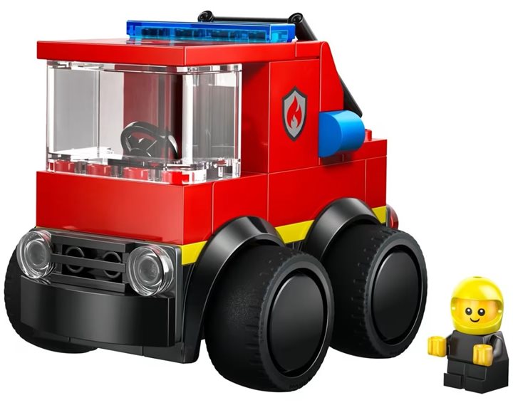 LEGO City Rides Fire Truck 'Οχημα Πυροσβεστικής 60482