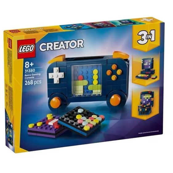 LEGO creator 3in1 Retro Gaming Console Ρετρό Κονσόλα Βιντεοπαιχνιδιών 31380